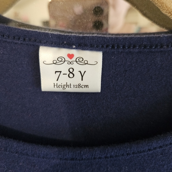 Amazon Navy Blue Unicorn Dress for Kids - Picture 3 of 6